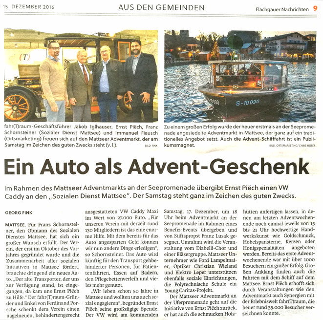 Mattsee Advent 2016 Mattsee Advent 2016