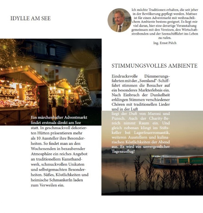 Advendmarkt am See Advendmarkt am See