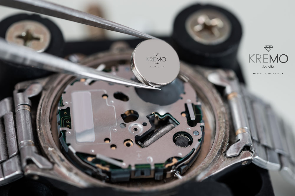 Batteriewechsel, Service, Reparatur, Wartung Juwelier Salzburg AUT